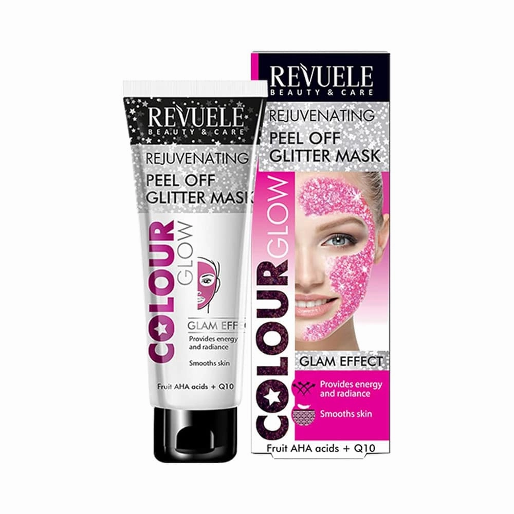 Revuele Colour Glow Rejuvenating Peel Off Glitter Mask 80ml