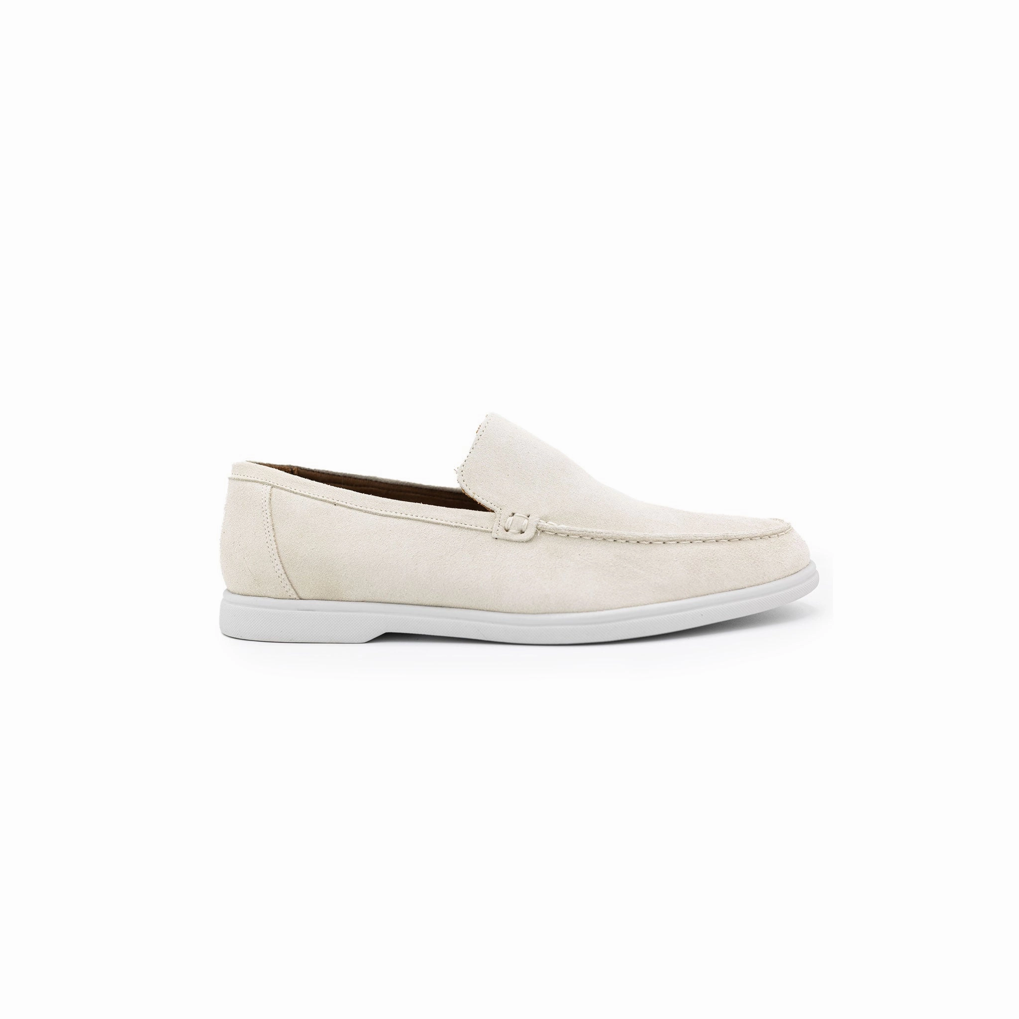 Rio Slip-On Loafers in Sand Suede