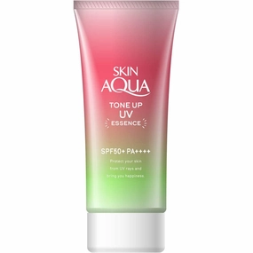 Rohto Skin Aqua UV Tone Up Essence Rose SPF50  PA     80g