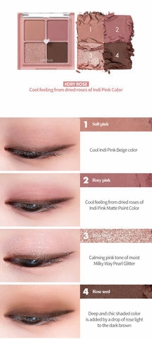 Rom&nd Better Than Eyes 02 Dry Rose