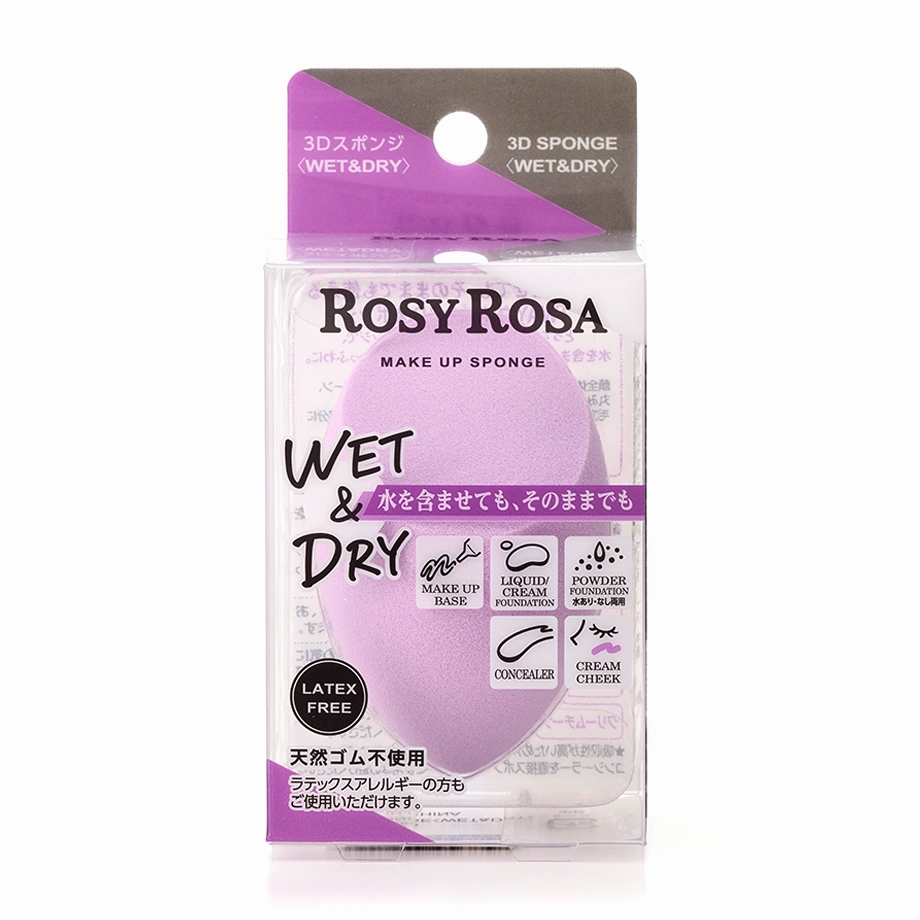 Rosy Rosa 3D Sponge (Wet&Dry)