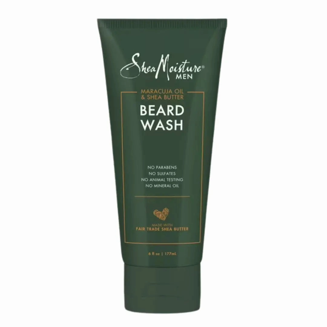 Shea Moisture Maracuja Oil & Shea Butter Beard Wash- 6 oz