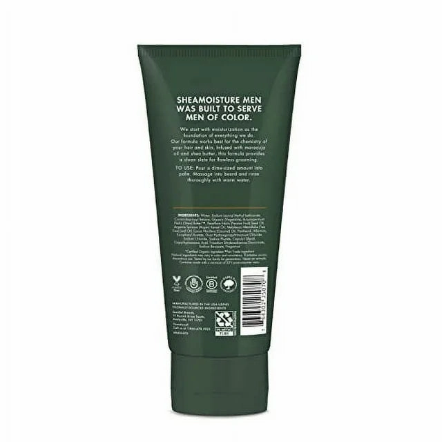 Shea Moisture Maracuja Oil & Shea Butter Beard Wash- 6 oz