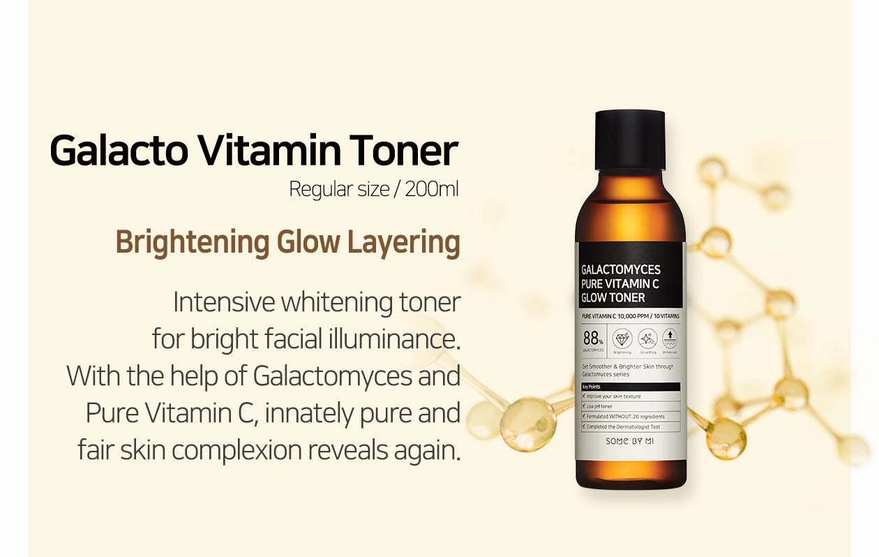Some By Mi Galactomyces Pure Vitamin C Glow Toner 200ml