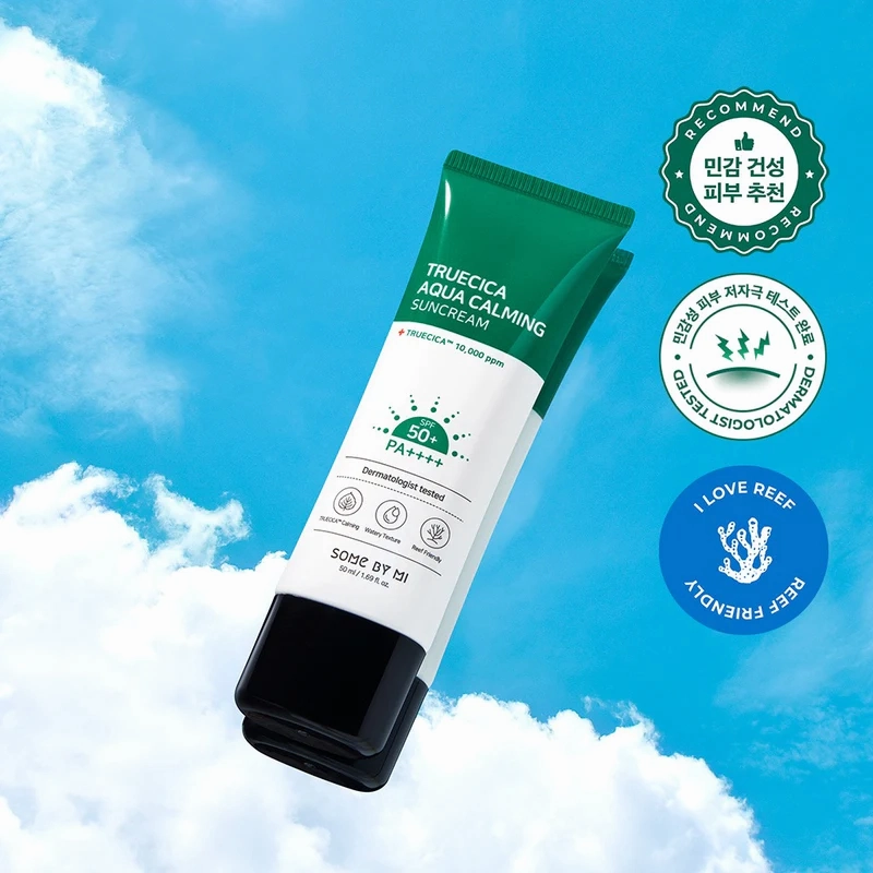 Some By Mi Truecica Aqua Calming Suncream SPF 50  PA     50ml