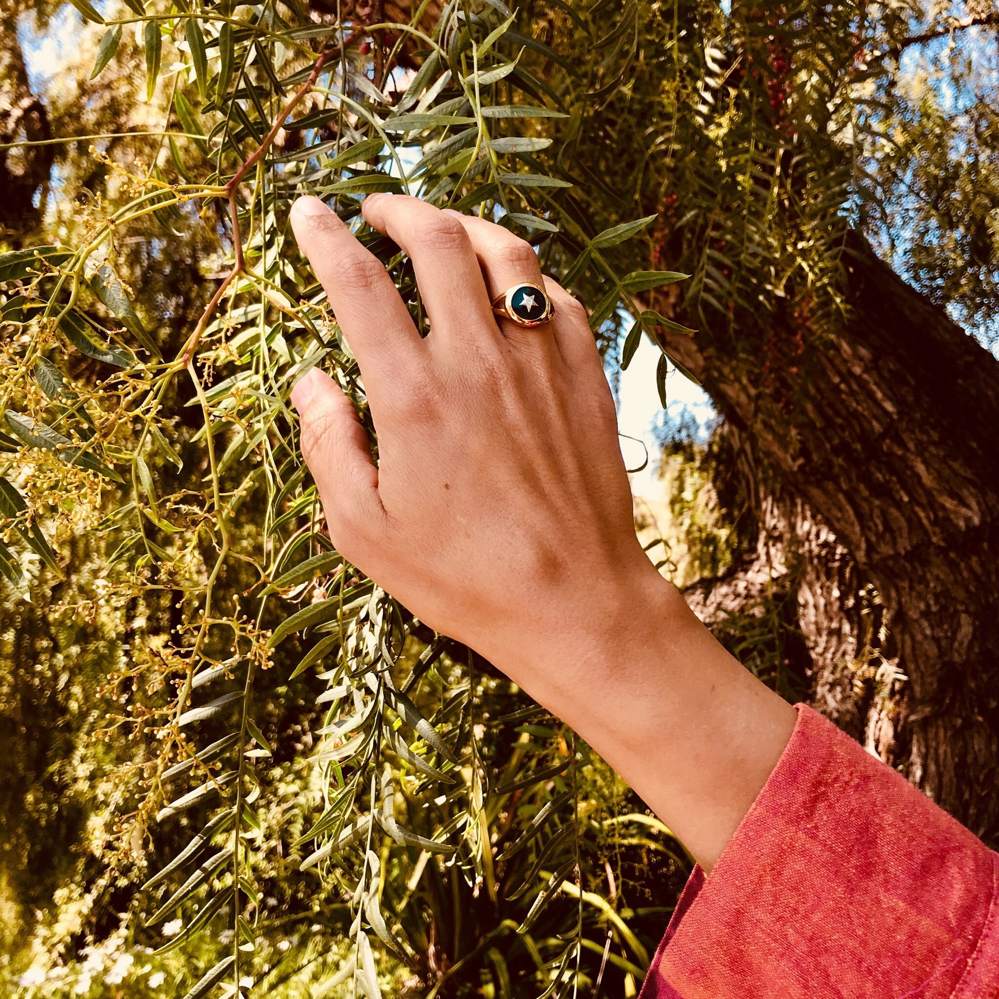 Spiritual Eye Gold Ring