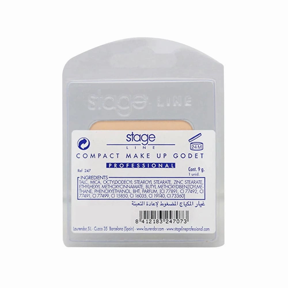 Stageline Compact Makeup Godet Refill Natural 9g