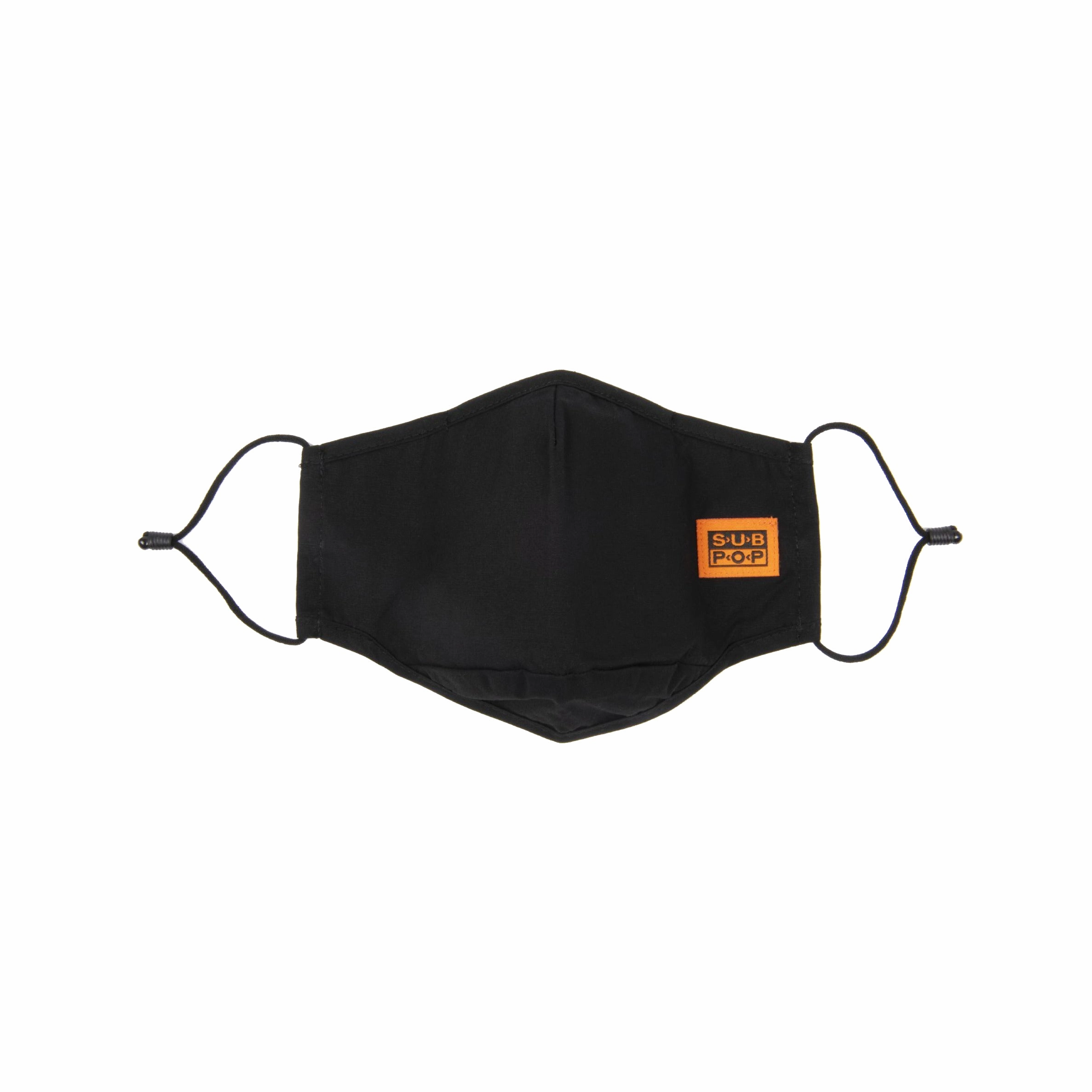 Sub Pop Face Mask in Classic Black