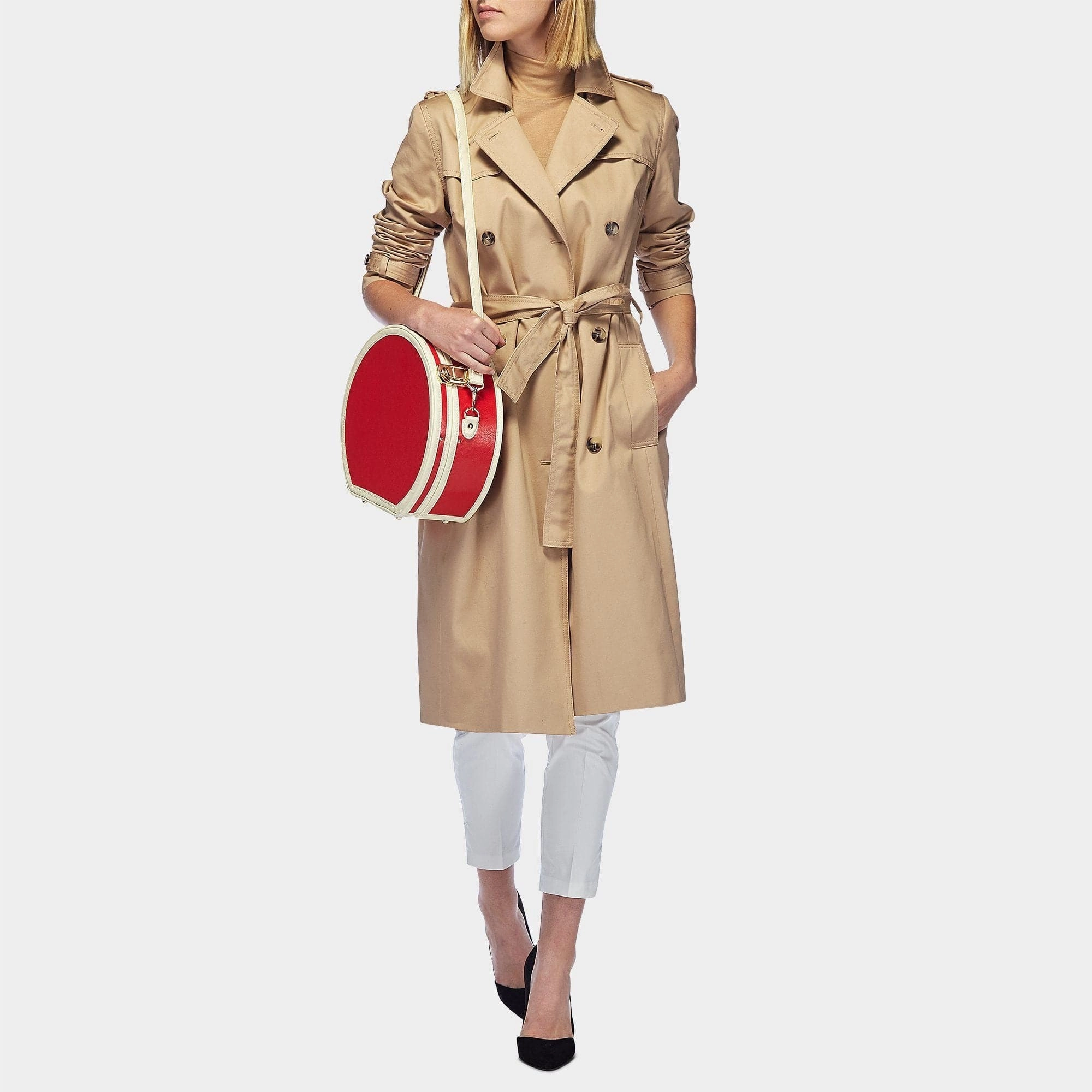 The Entrepreneur - Lip Print Hatbox Small