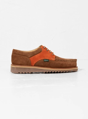 Thiers Suede Shoes Sand & Orange