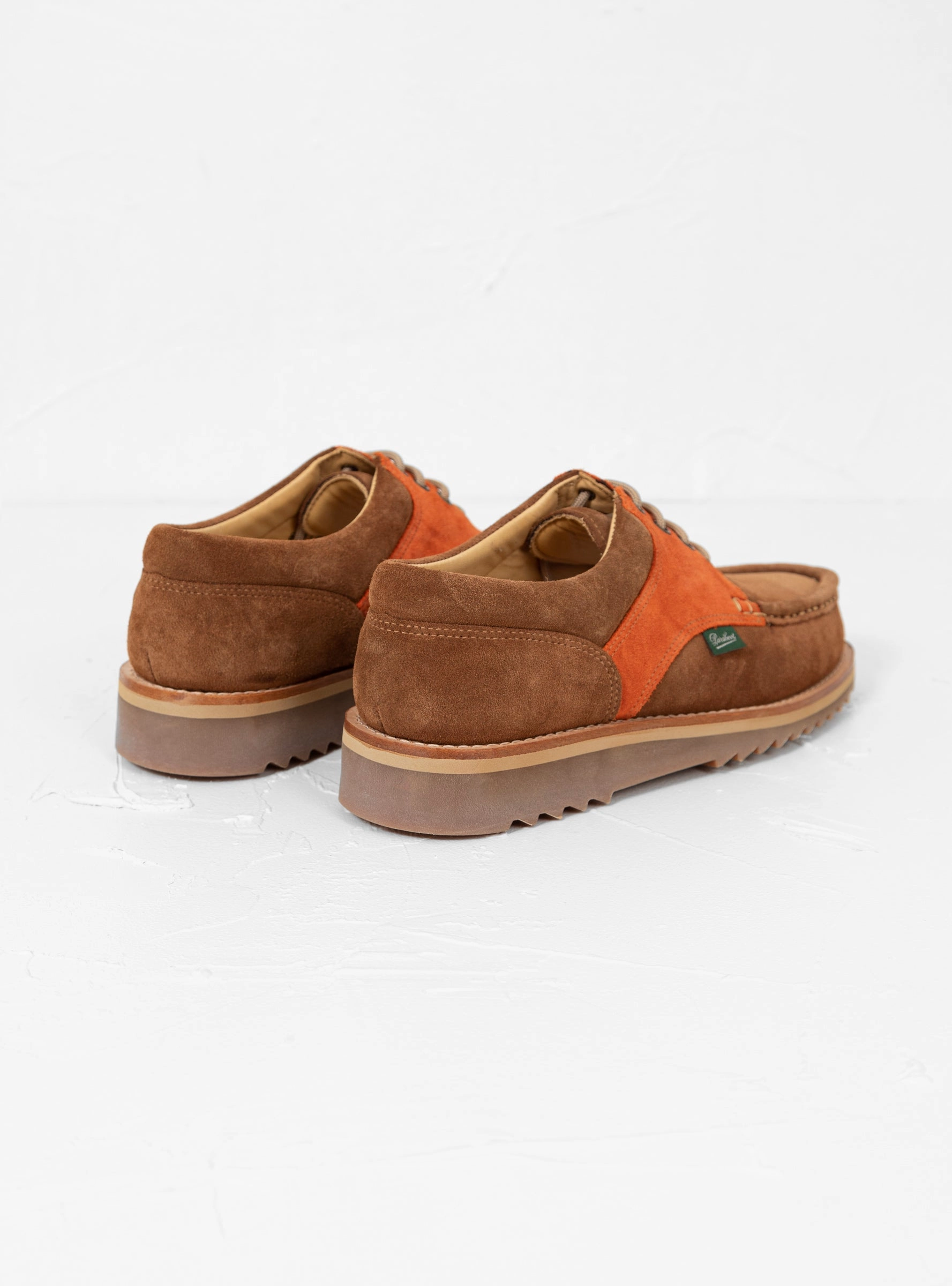 Thiers Suede Shoes Sand & Orange