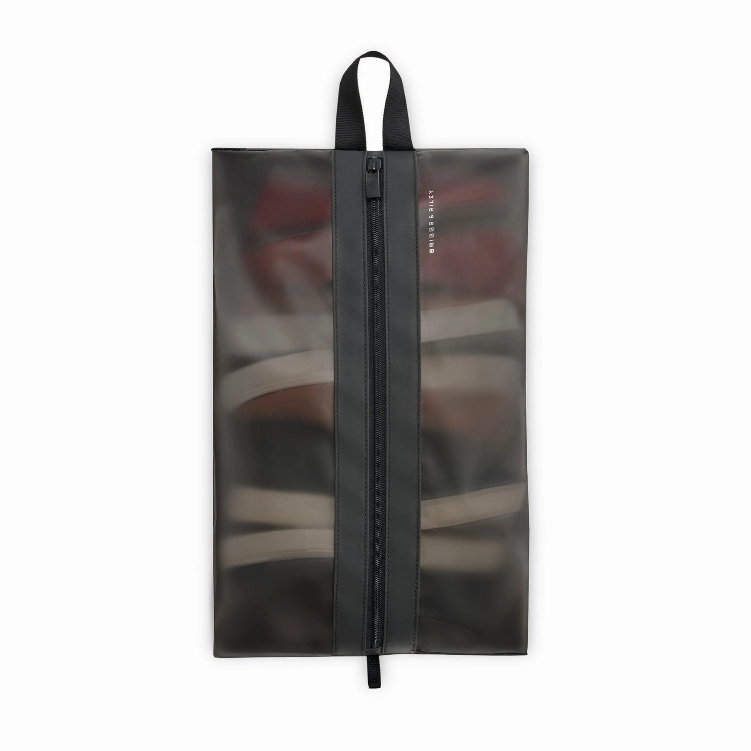 Travel Essentials Translucent Shoe Pouch - Black