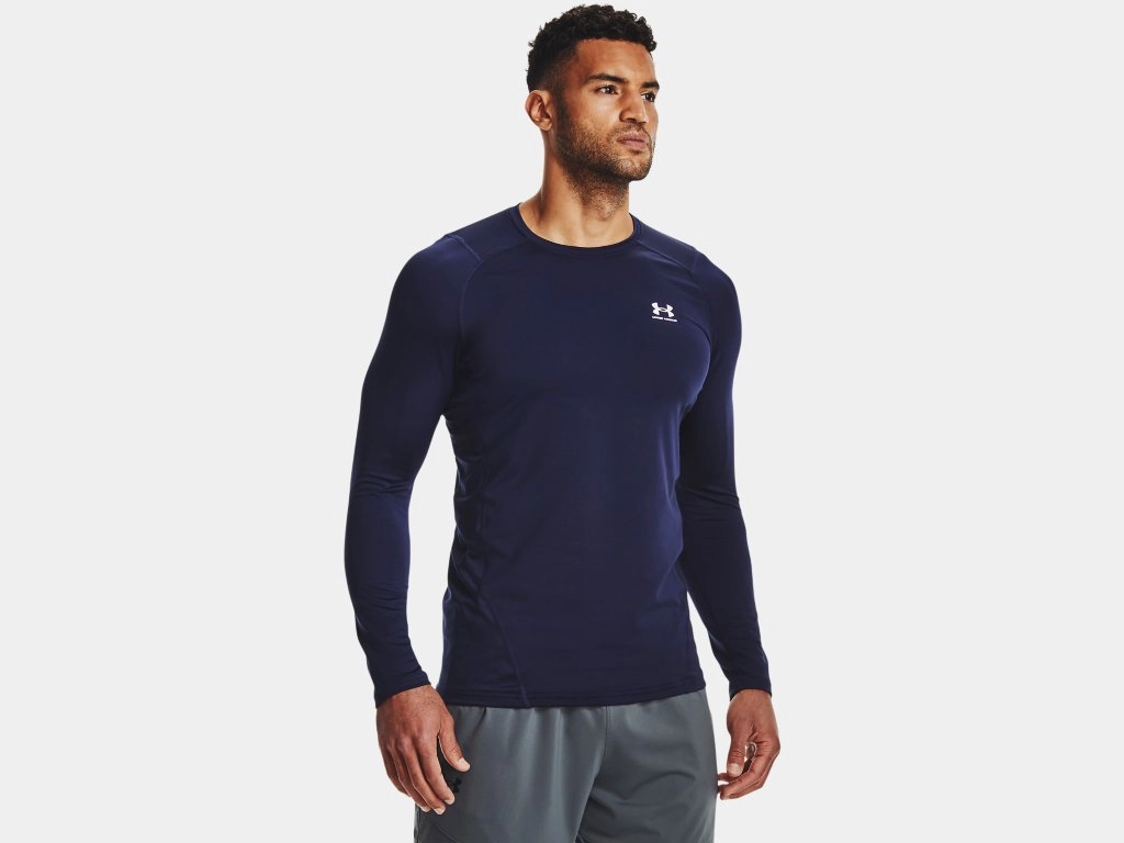 Under Armour Mens Coldgear Armour Fitted Crew