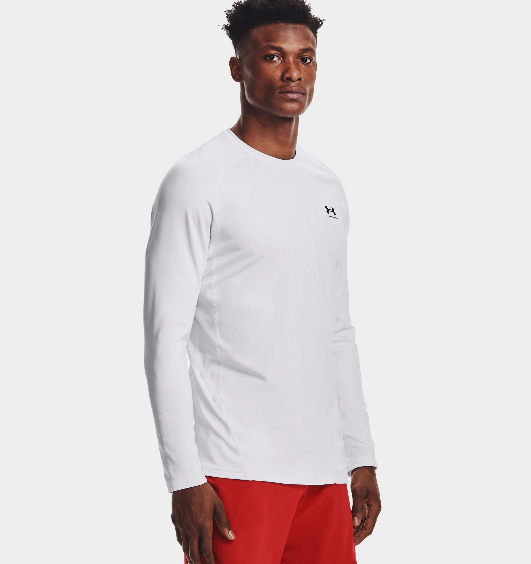 Under Armour Mens Coldgear Armour Fitted Crew