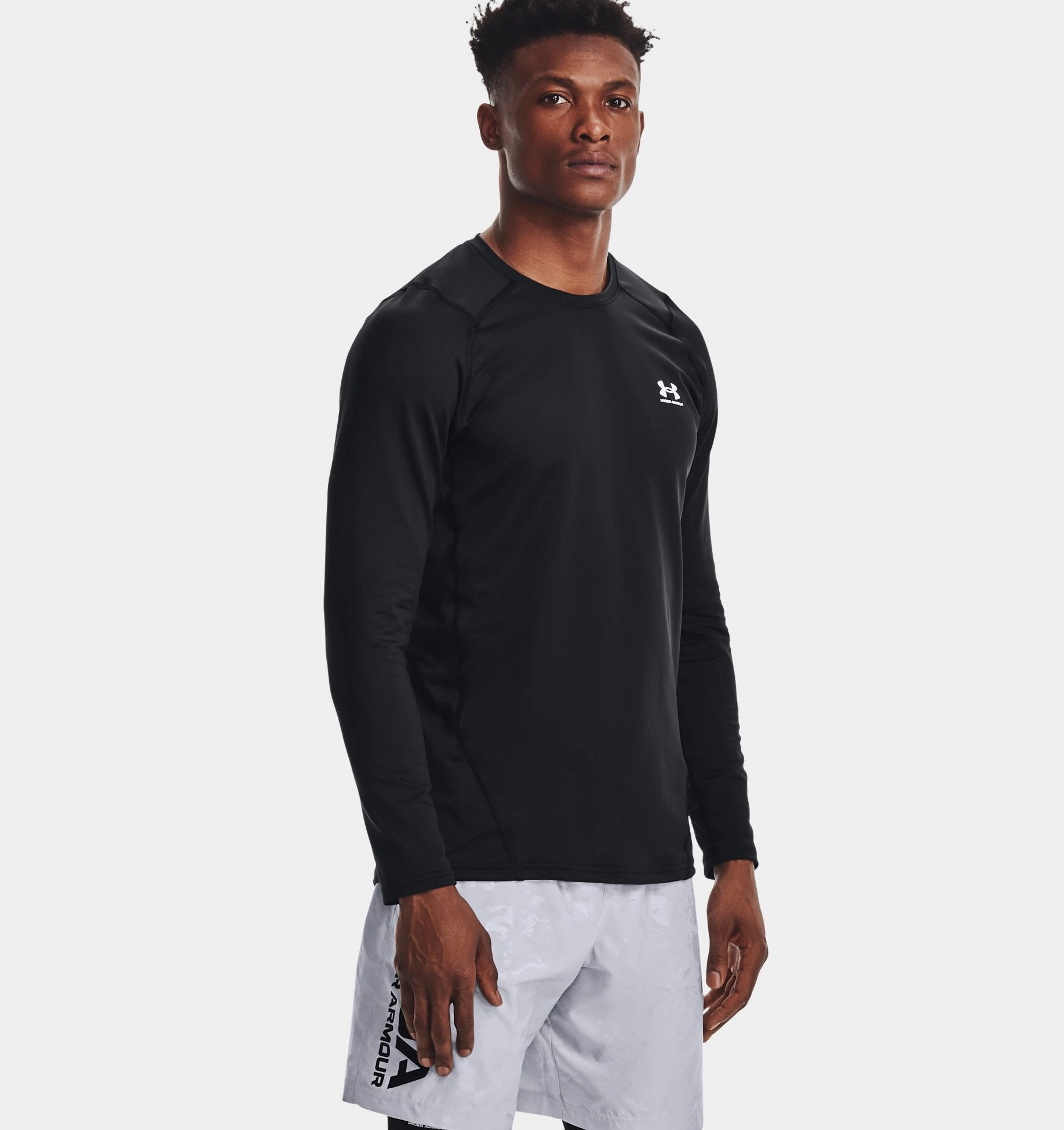 Under Armour Mens Coldgear Armour Fitted Crew