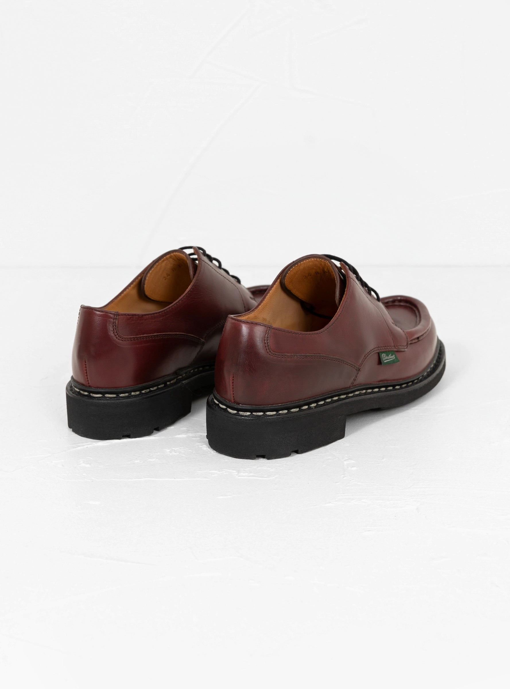 Villandry Shoe Burgundy Chromexcel Leather